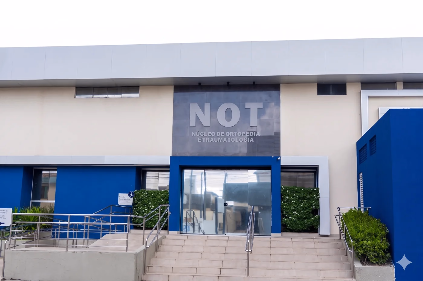 Fachada do NOT — Núcleo de Ortopedia e Traumatologia, em Maceió